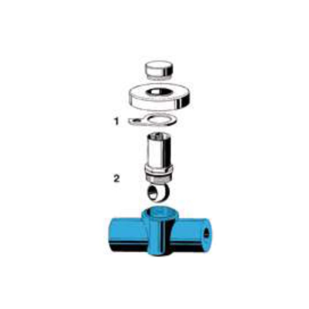 VALVULA ESPERA COMPLETA 20 POLIPROPILENO RETICULADO (PP-R)