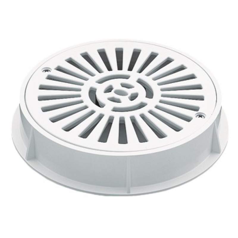 REJA DESAGÜE PLASTICO D. 200mm 00280