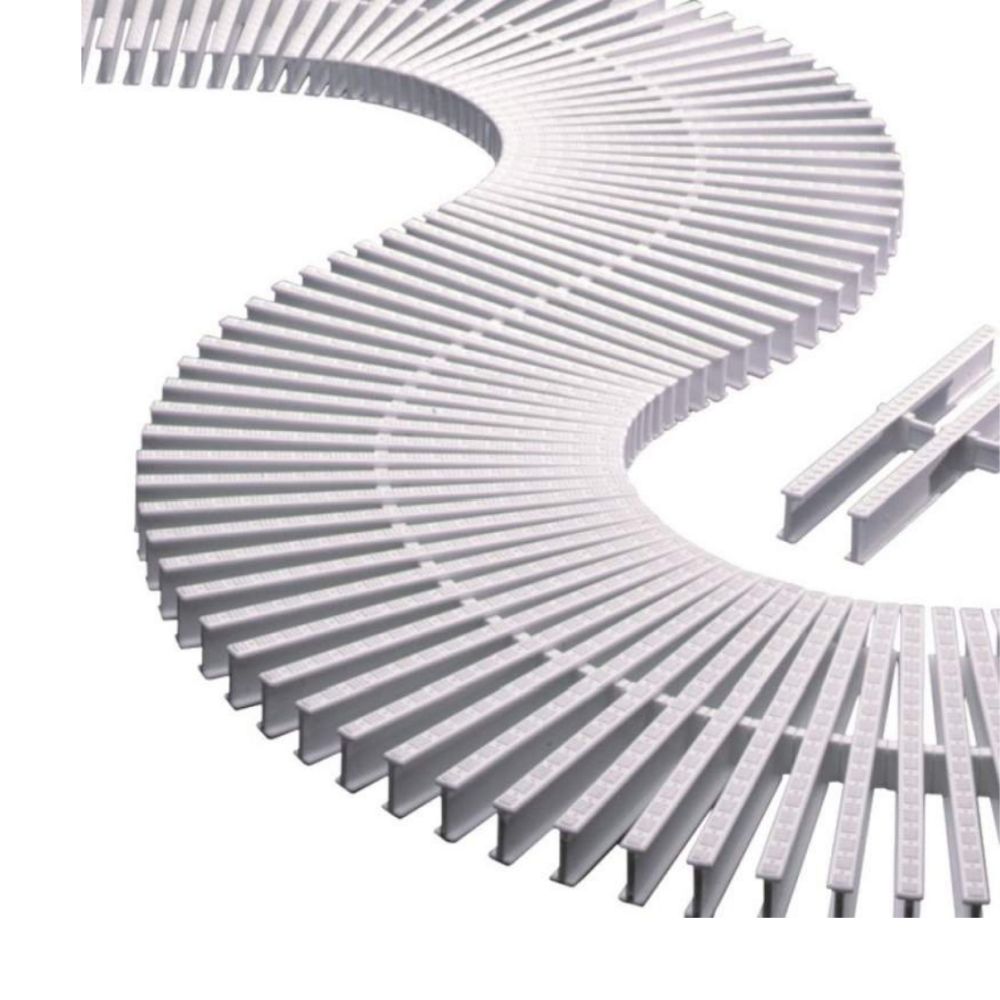 MODULO REJILLA REBOSADERO CURVO 245 MM 11108