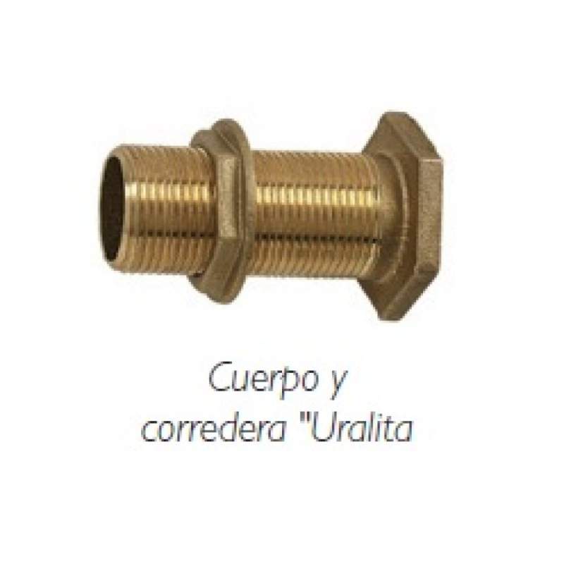 RACOR SALIDA DEPOSITO 1¼" TUERCA