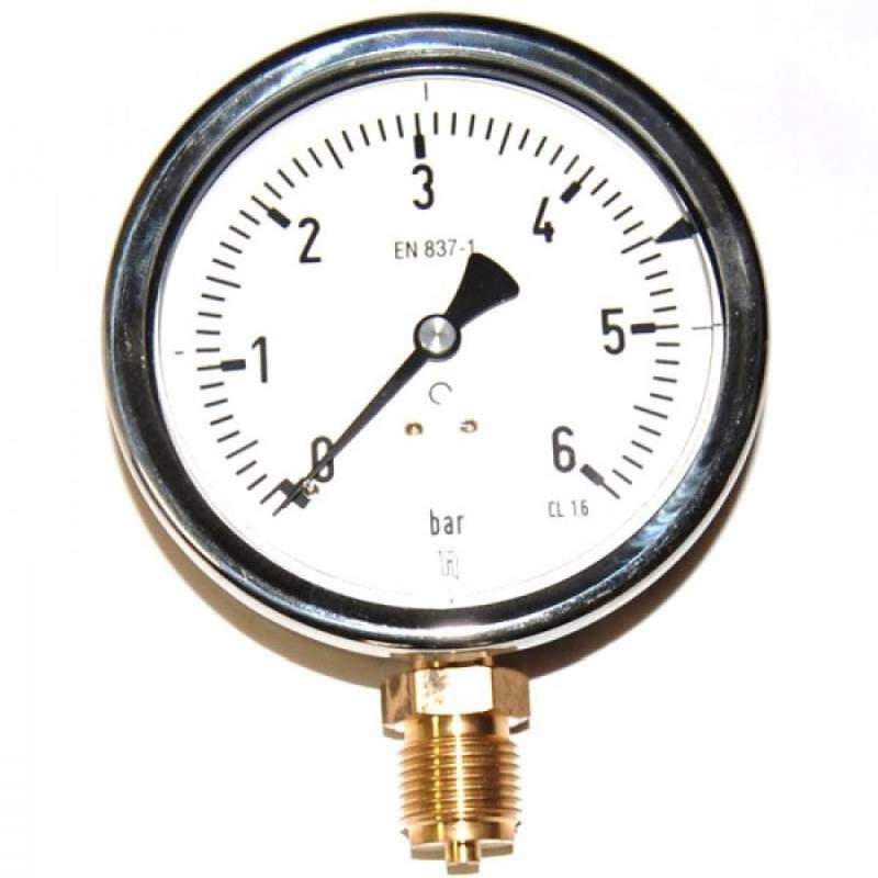 HOMEM. D50 PADRÃO RAD.G1/4A 0-6 BAR.