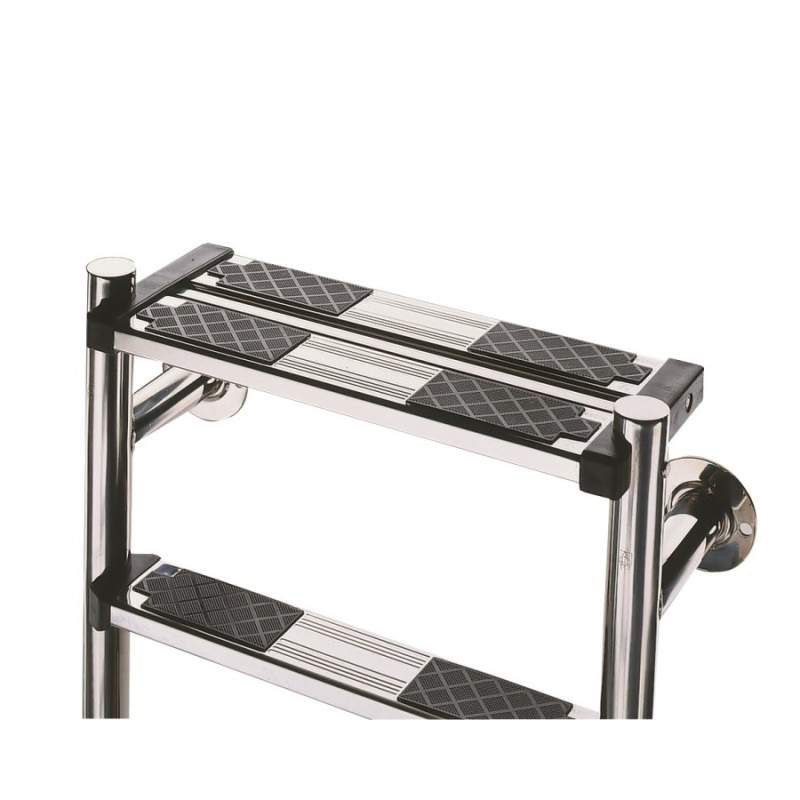 ESCALERA PARTIDA 2 PELDAÑOS LUXE+1 SEGURIDAD 08091