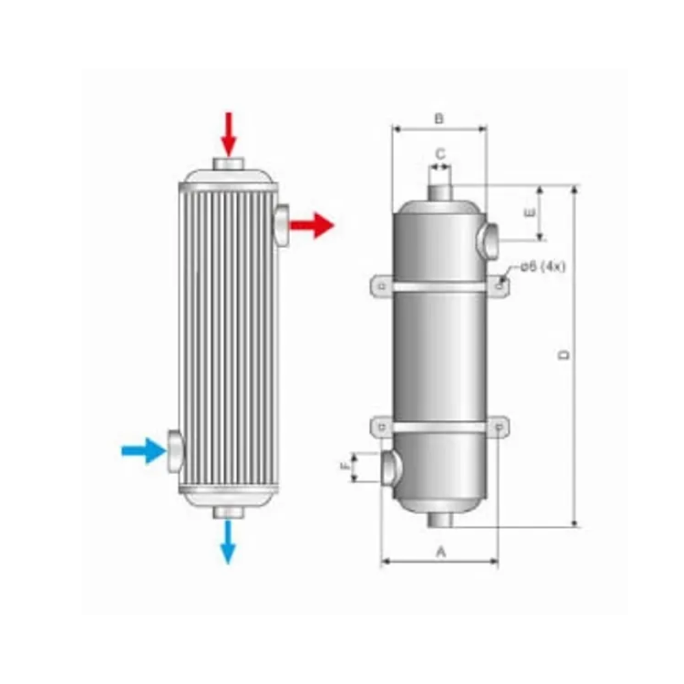 INTERCAMBIADOR MF135 34.000 KCA/H 11365