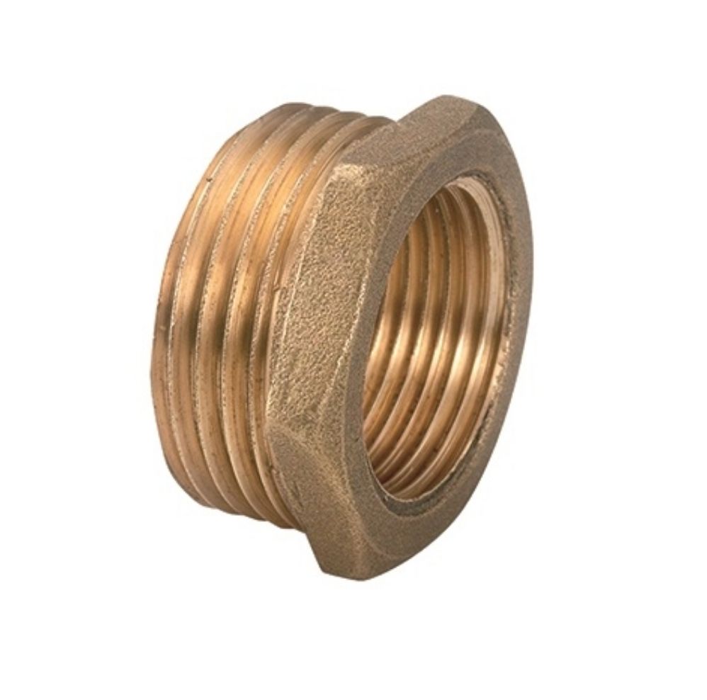 PORCA REDUZIDA HEXAGONAL DE LATÃO 1.1/4-1/2" FIG. TH 241