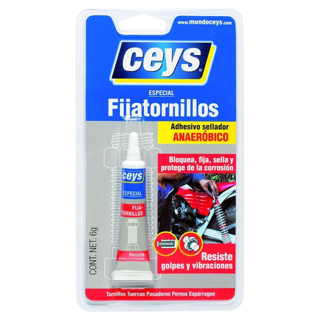 FIJATORNILLOS BLISTER 6 GR 6 U