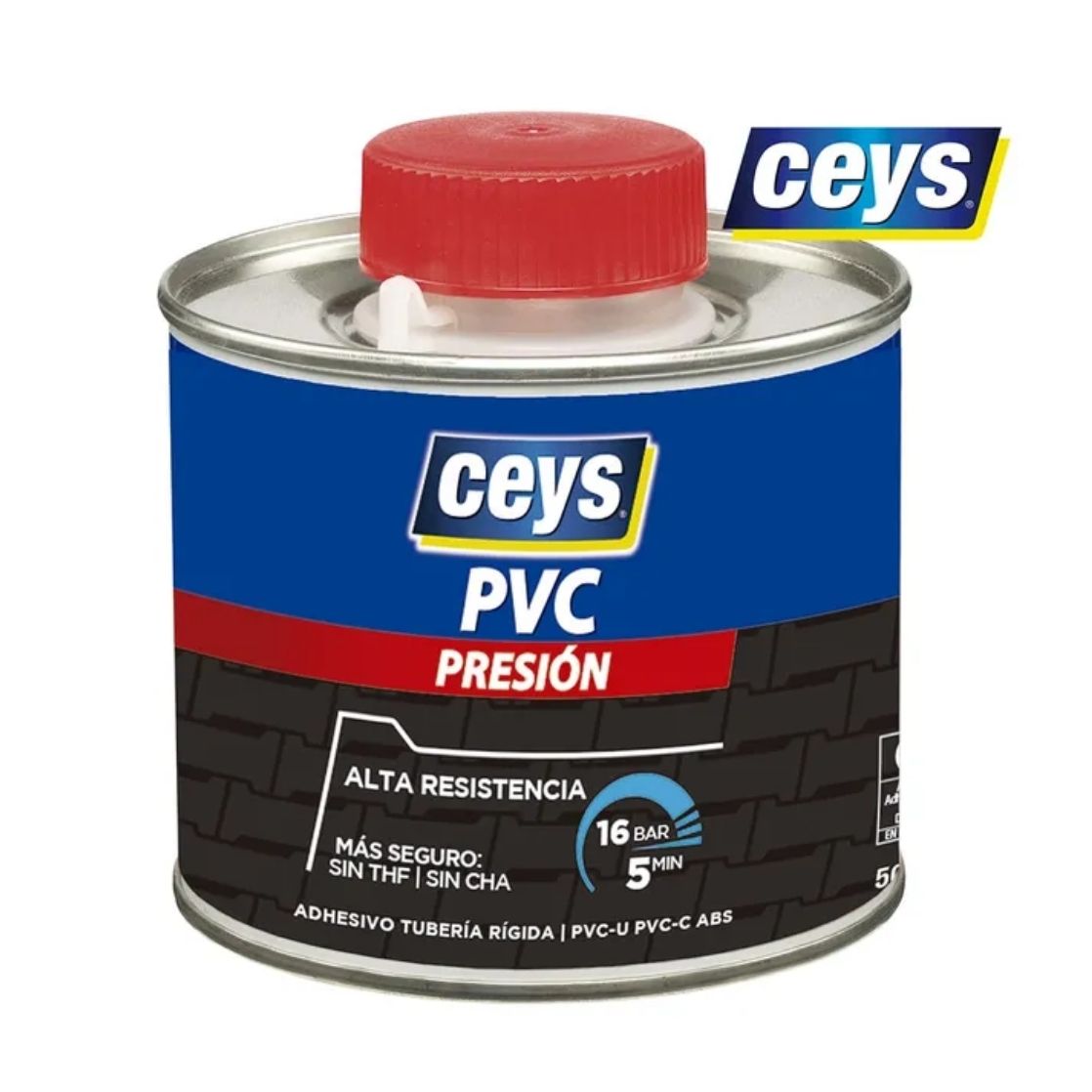 CEYS PVC PRESIÓN TAPÓN PINCEL 500ML