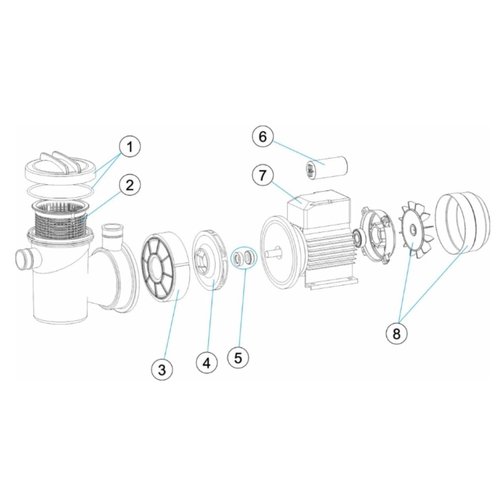 BOMBA MONOBLOC P-XPERT 6 M00543