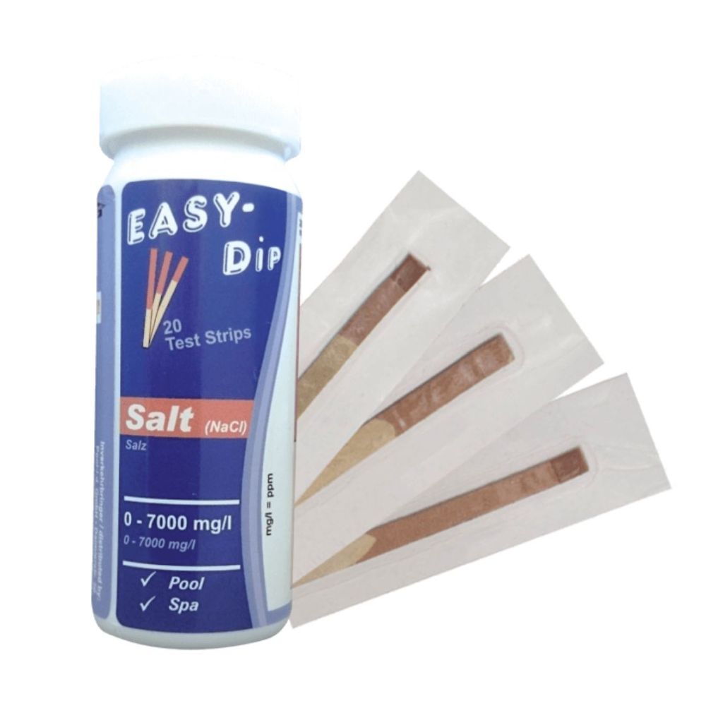 TIRAS ANALIZADORAS DE SAL. ENVASE 20 TIRAS.