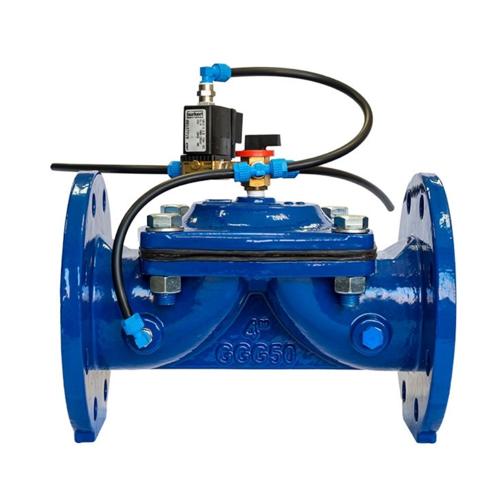 V.HIDRAULICO.FD 3"B PN 6 COM SOLENÓIDE 24 VAC NO+MINIP.REDUC