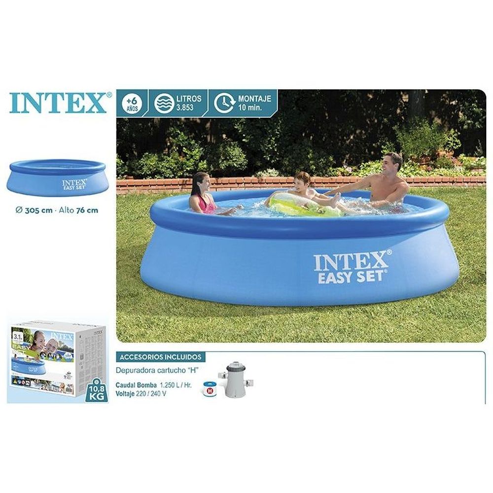 PISCINA EASY SET 305X76 CM C/DEPUR.