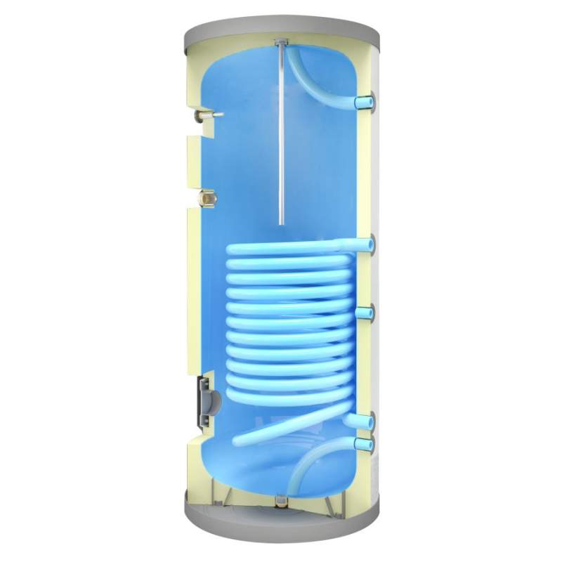 INTERACUMULADOR CON SERPENTIN VITRIFICADO THERMIWORLD ISV500