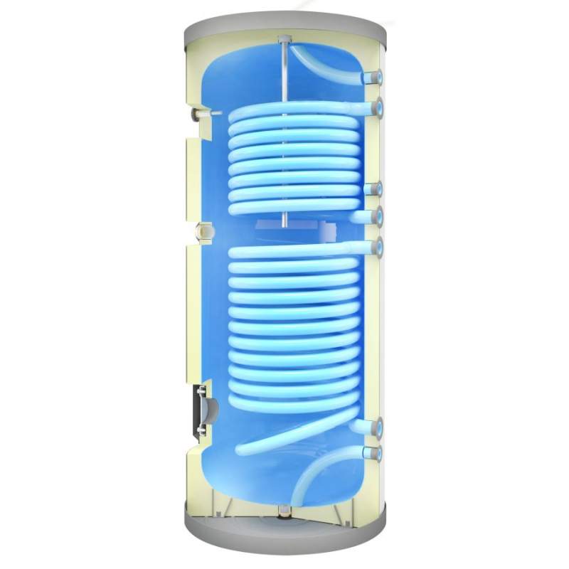 INTERACUMULADOR DOBLE SERPENTIN VITRIF. THERMIWORLD IDV 500