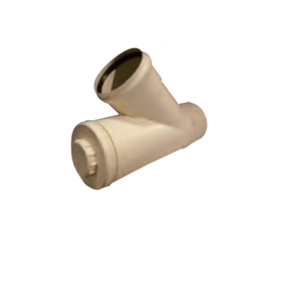 INJERTO REGISTRABLE LATERAL PVC INSONORIZADO D.160-45º AR