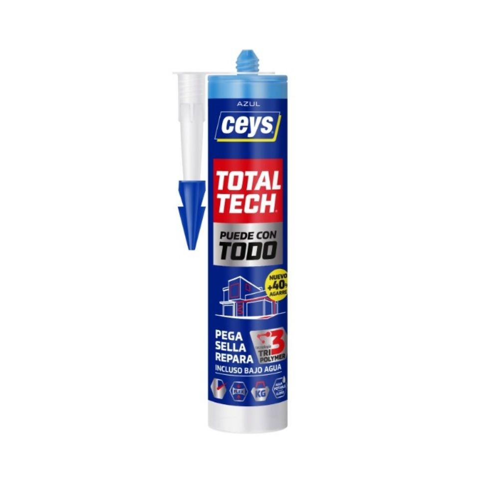 TOTAL-TECH AZUL CARTUCHO 290 ML