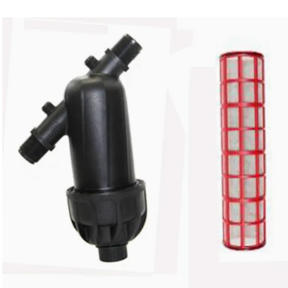 FILTRO EN PP CON MALLA INOX. 120 MESH 1,1/2" MODELO LARGO