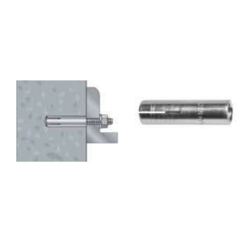 CAJA 50U. TACO METAL C/EXPANSOR M10X40