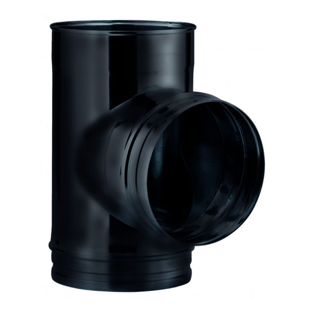 "T" 90º C/TAMPA PRETA 316 D.80 S/P.