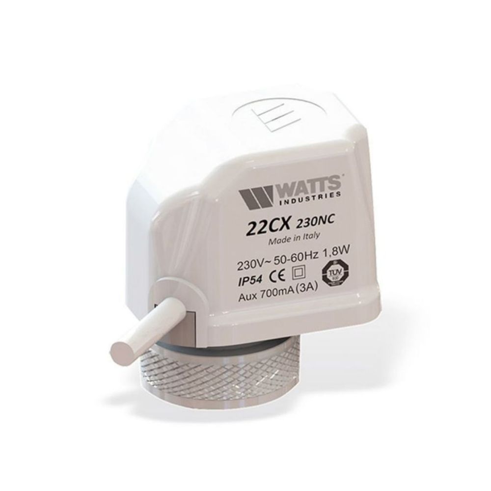 ACTUADOR ELECTRICO PARA SUELO RADIANTE 22CX 230V (N.CERRADO