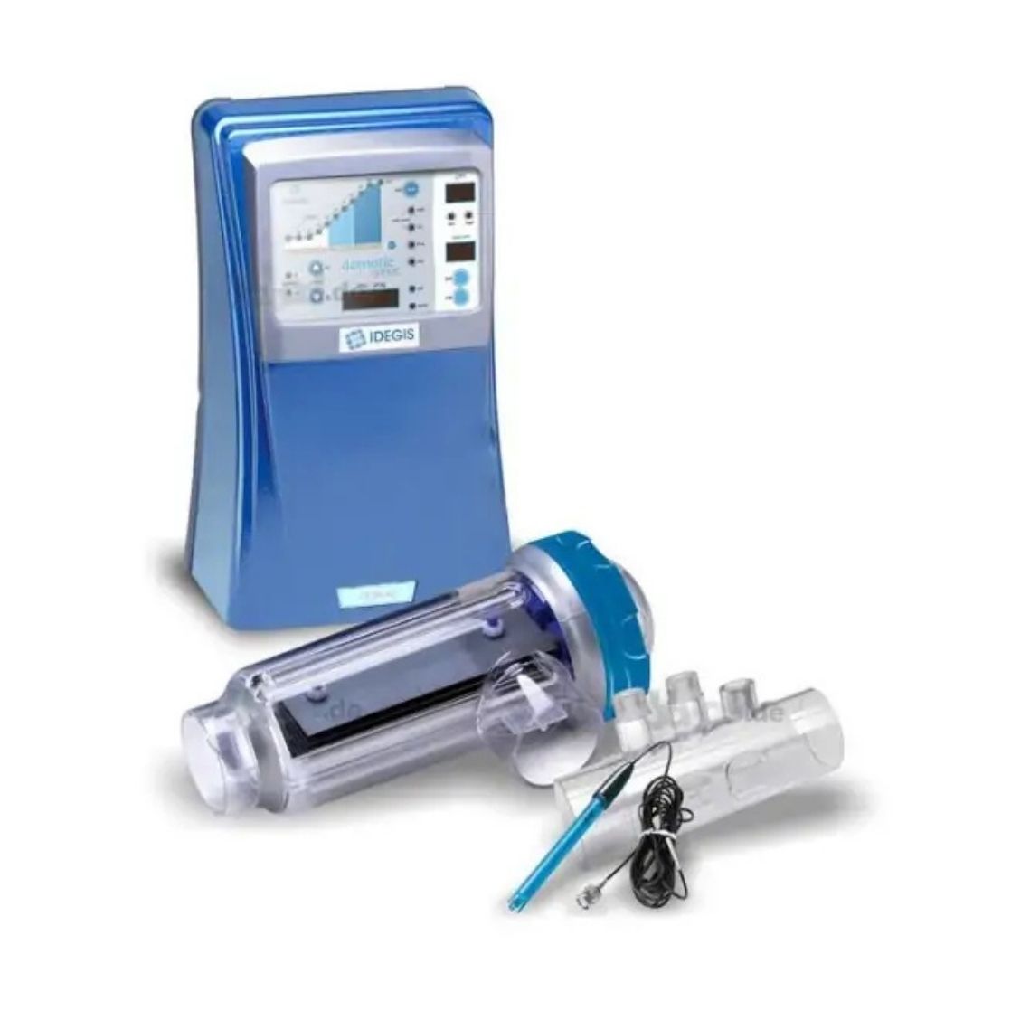 CLORADOR SALINO D-600 PH Y CLORO LIBRE C/BOMBA INVICTA