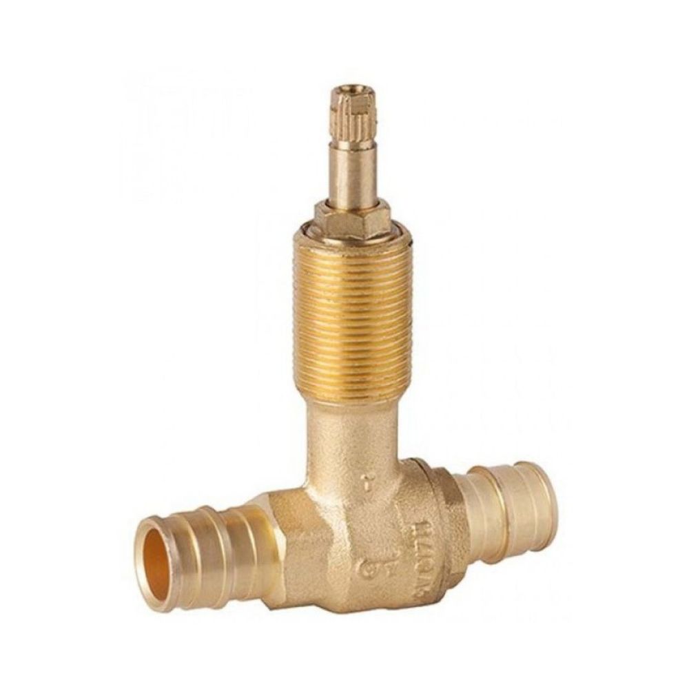 VÁLVULA RECTA PARA PE X SISTEMA CASQUILLO EXPANSION D.16 GE