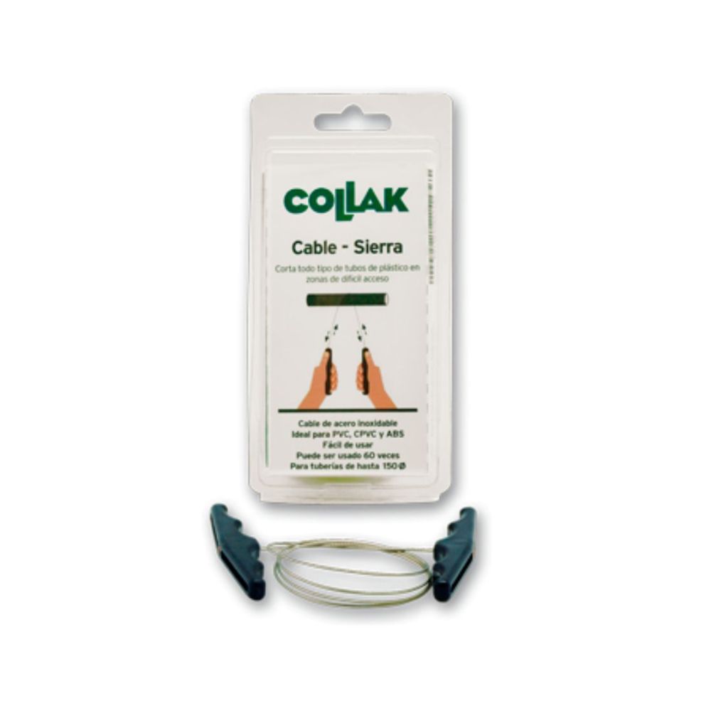 Serra de fio de aço inoxidável para tubos de plástico L-90cm