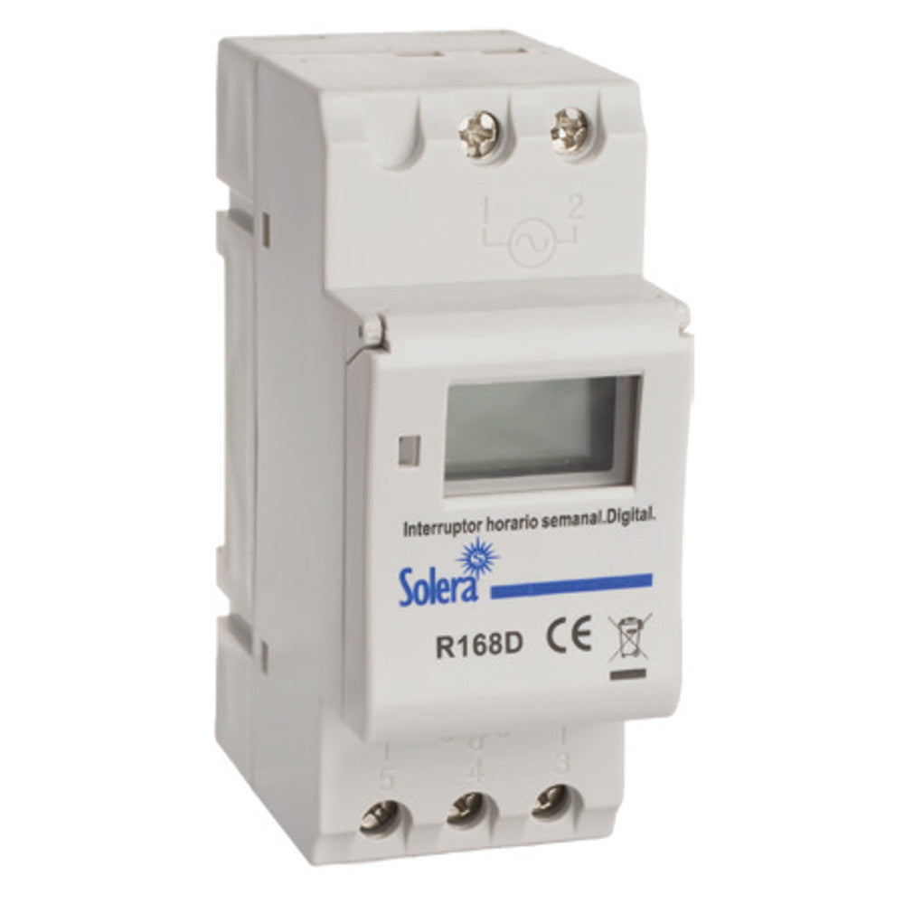 INTERRUPTOR HORARIO SEMANAL DIGITAL