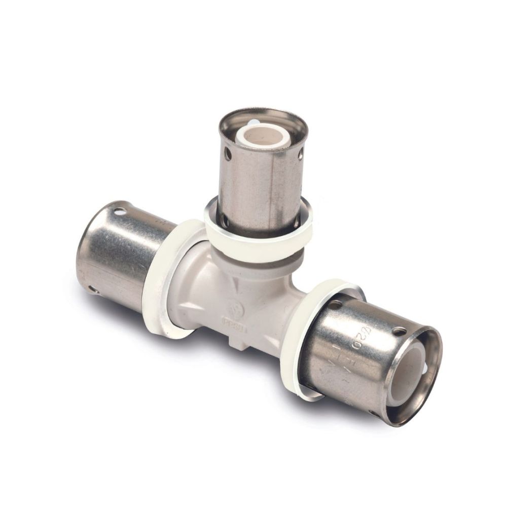 TE UNIÓN MULTICAPA EN PPSU D.16 PARA TUBO ESPESOR 2MM