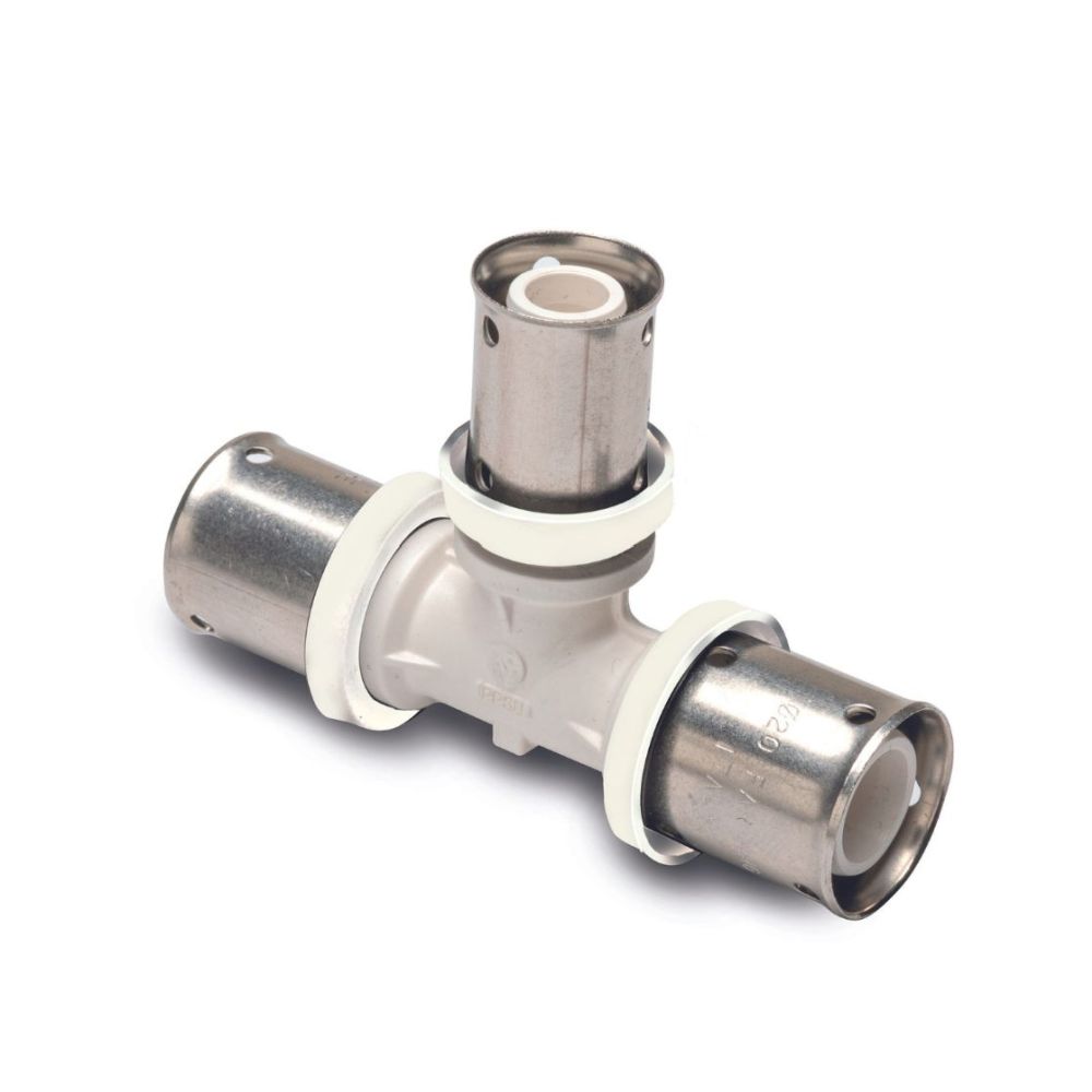 TE UNIÓN MULTICAPA EN PPSU D.20 PARA TUBO ESPESOR 2MM