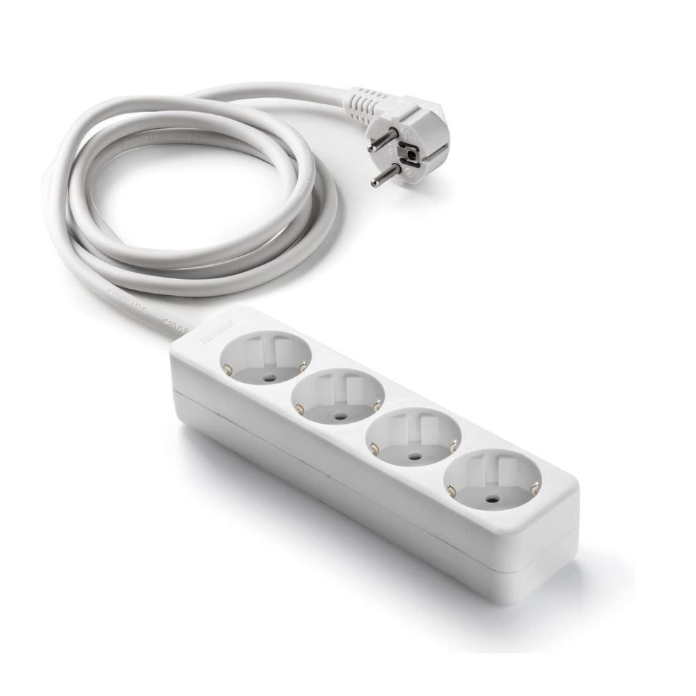 BASE 4 TOMADAS+TT, CABO 1,5 MTS, BLC