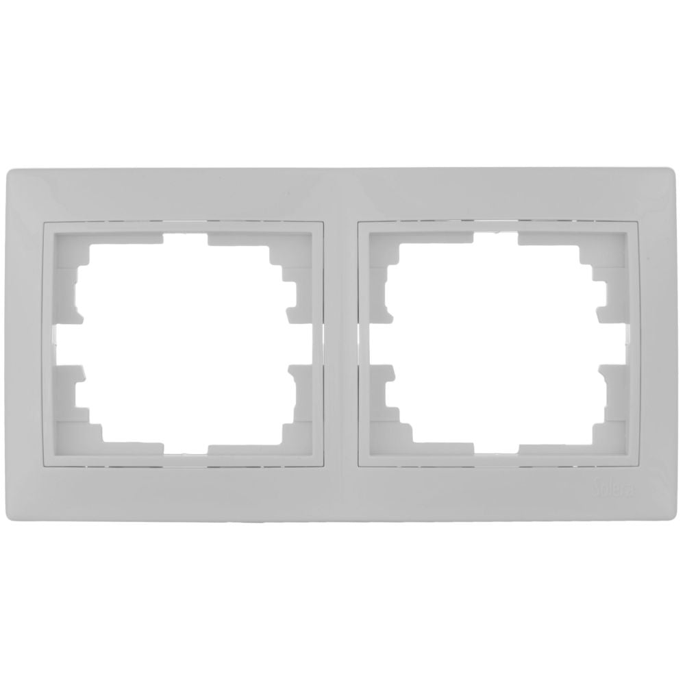 MARCO 2 ELEMENTOS BLANCO SERIE EUROPA