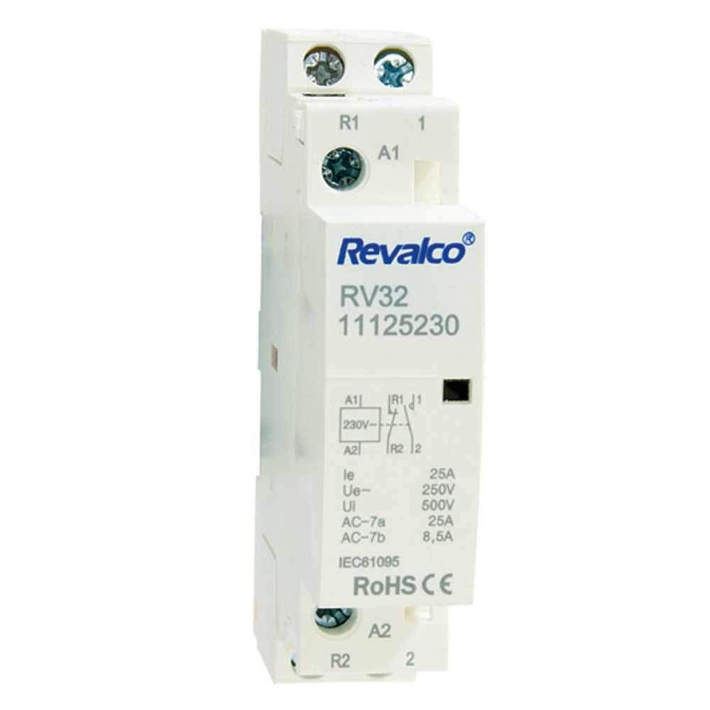 CONTATOR MODULAR 2 PÓLOS 25A, 230V