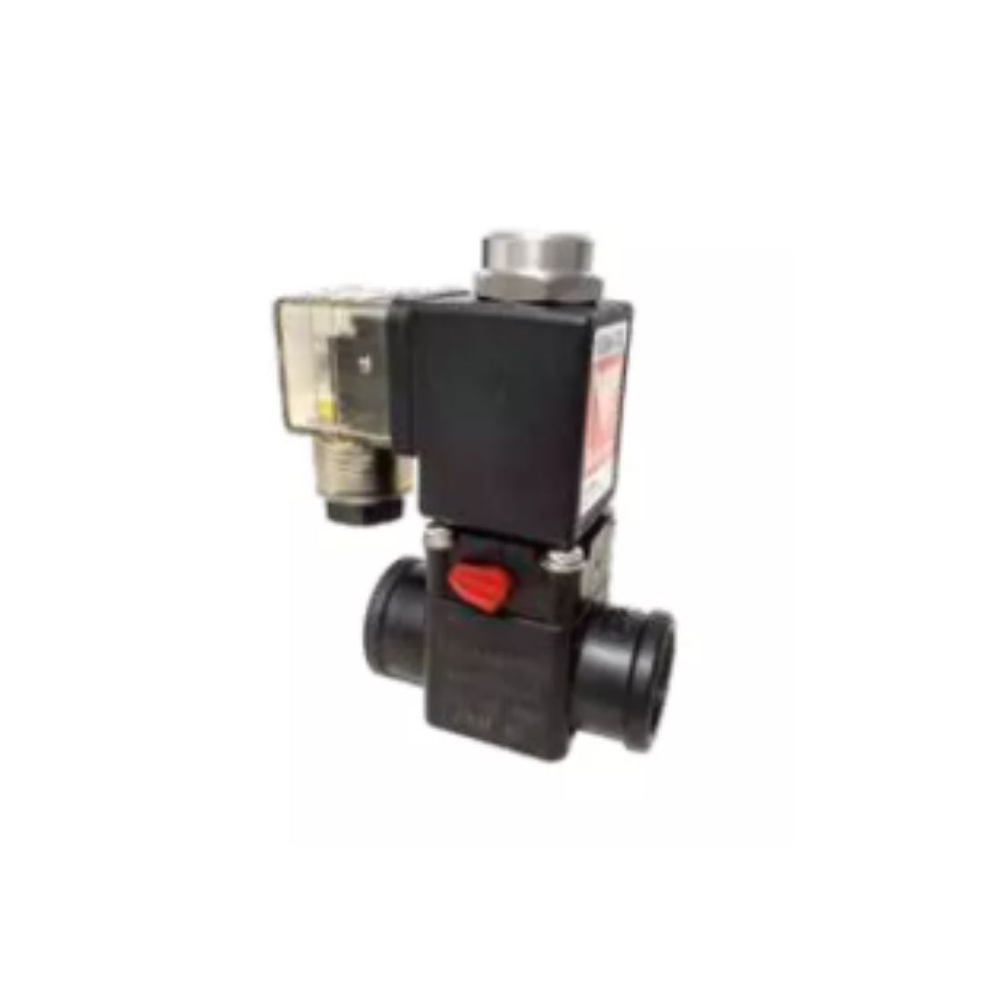ELECTROVALVULA PVC P/PRODUC.QUÍMICOS 1/2"C/M.MANUAL 24VAC-NC