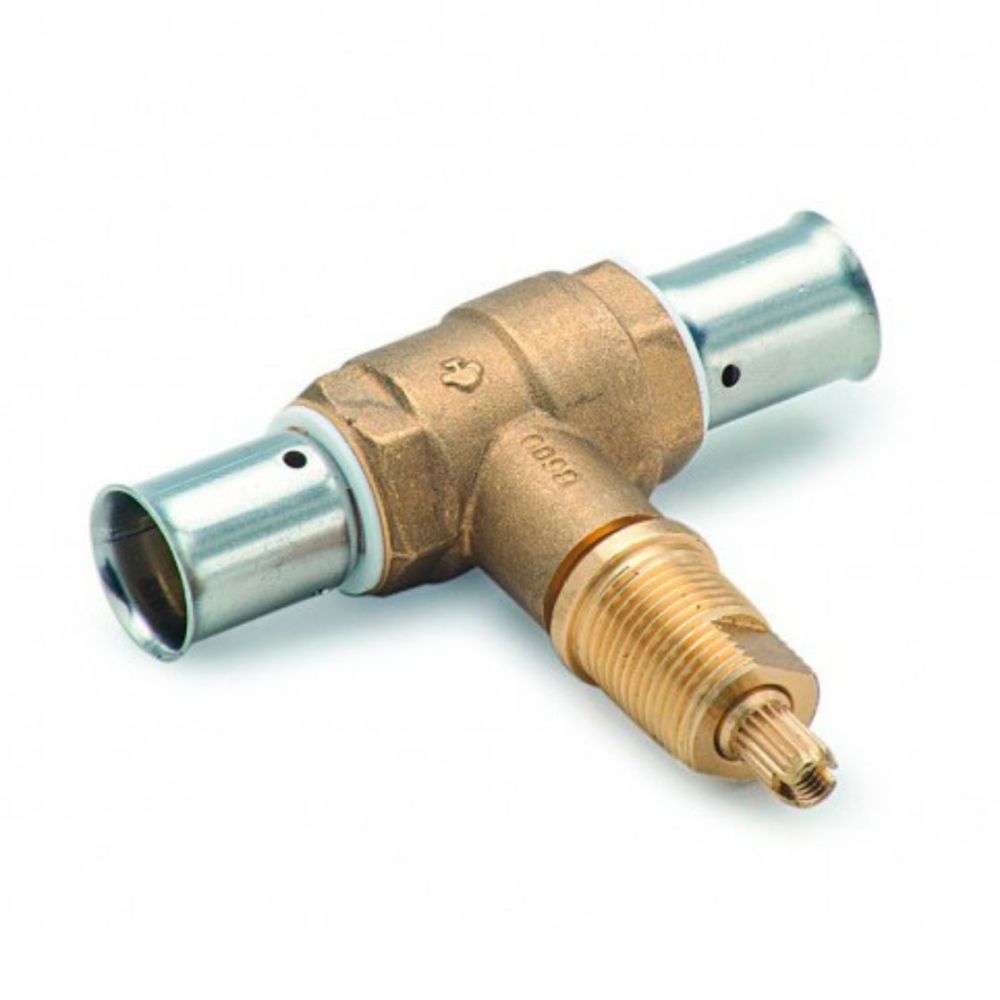 VÁLVULA DE BOLA EMPOTRAR PARA TUBERÍA MULTICAPA D.25*2,5BARB