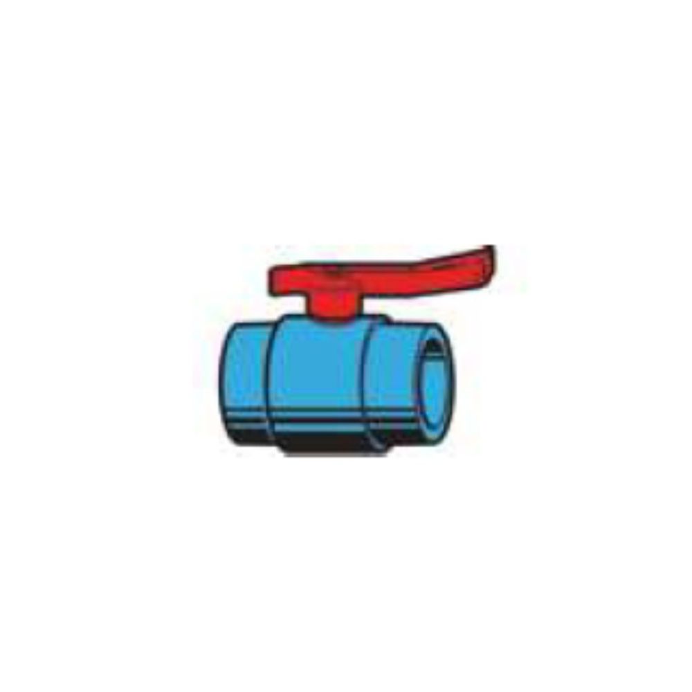 VALVULA ESFERA POLIPROPILENO RETICULADO (PP-R) D.40