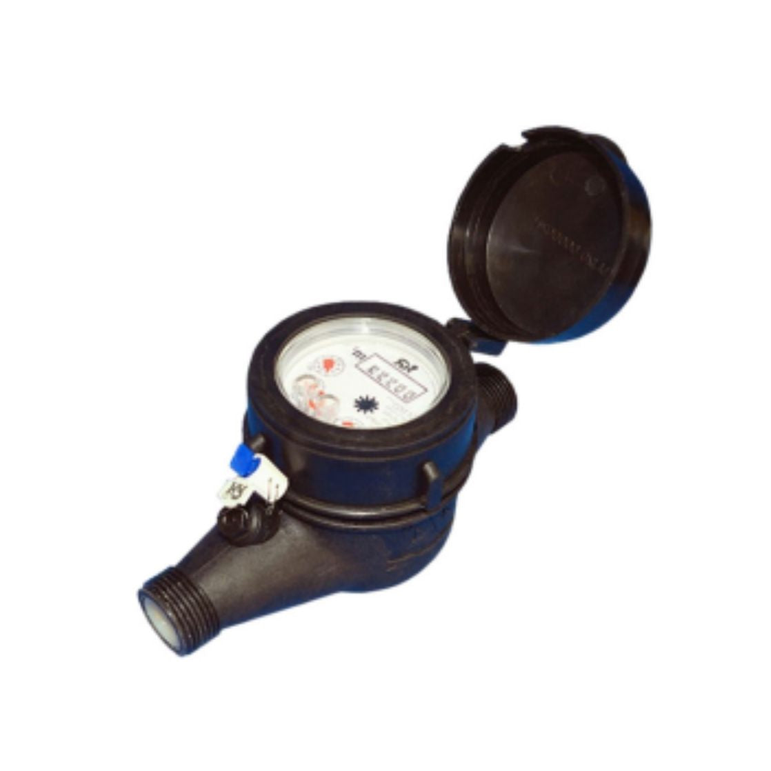 CONTAD.RIEGO CHORRO MULTIPLE F.GRIS DN 40 L-300 C/RACORES HR