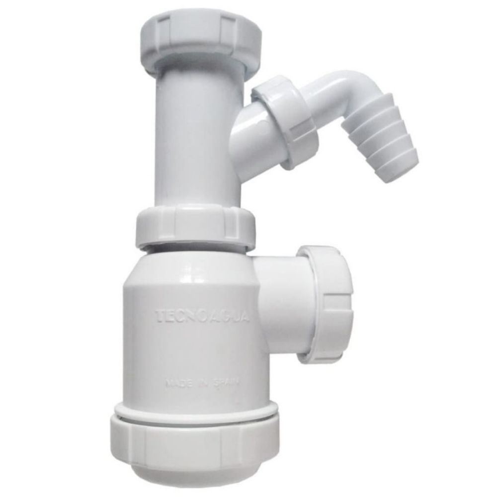 ARMADILHA PARA GARRAFA EXTENSÍVEL EM PP COM ENTRADA DE LAVAGEM DE 1,1/2", SAÍDA DE 40 T4T