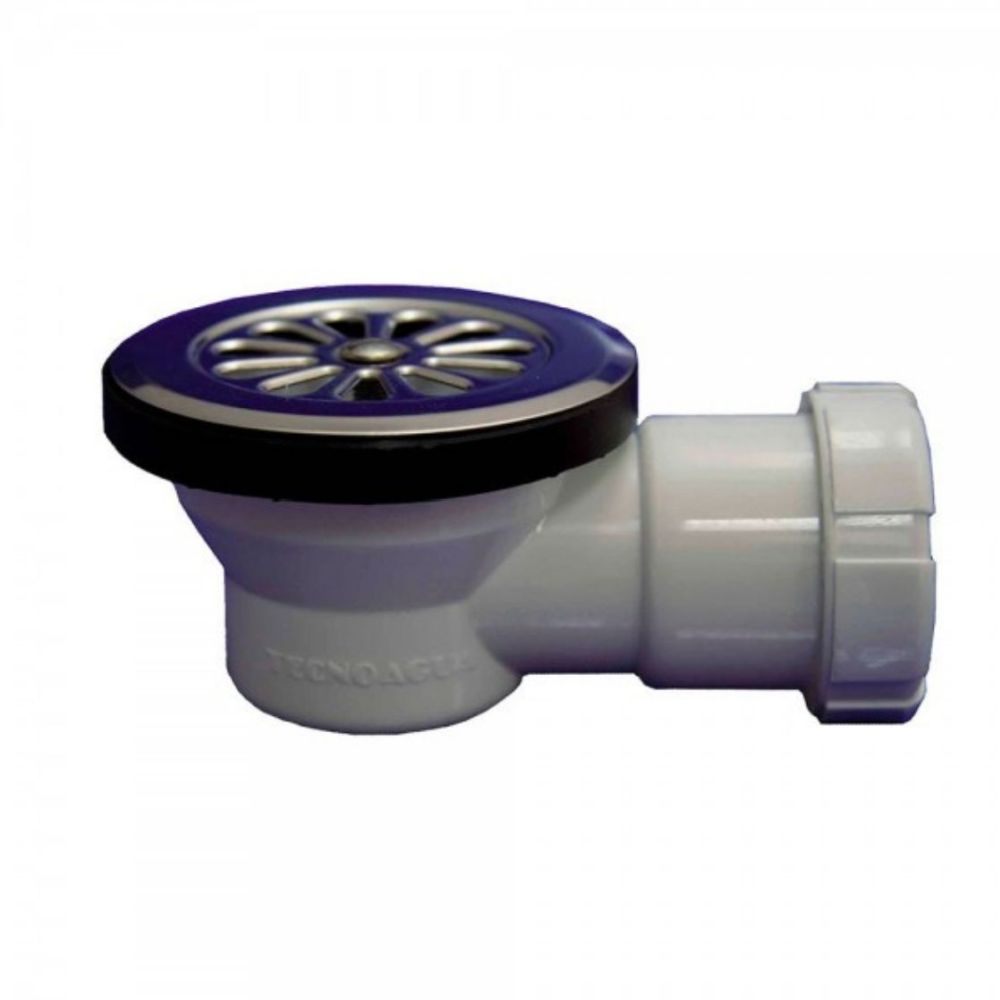 BASE DE DUCHE VÁLVULA PP D.85 ALTURA 6 CM. TUBO D.40 T81