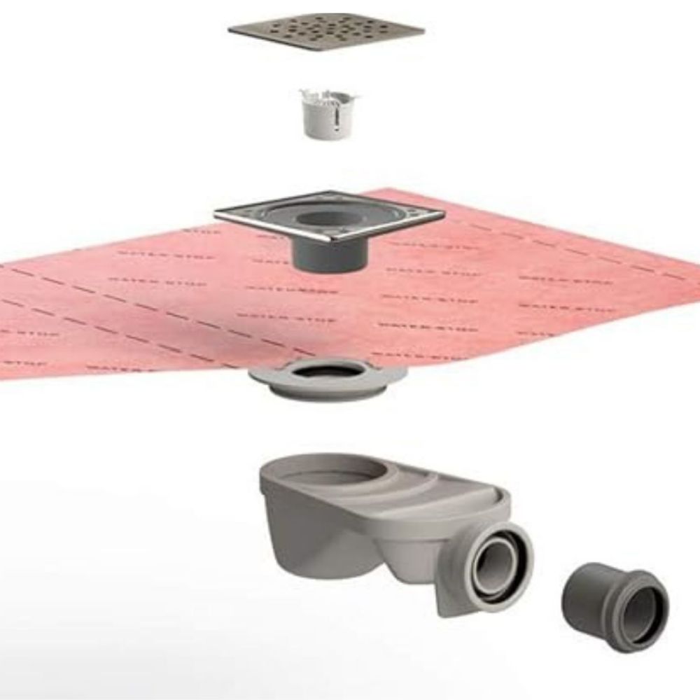 PP VÁLVULA CHUVEIRO PLACA CONSTRUÇÃO AÇO INOXIDÁVEL TAMPA GEOTÊXTIL 1,5X2M T71LGI