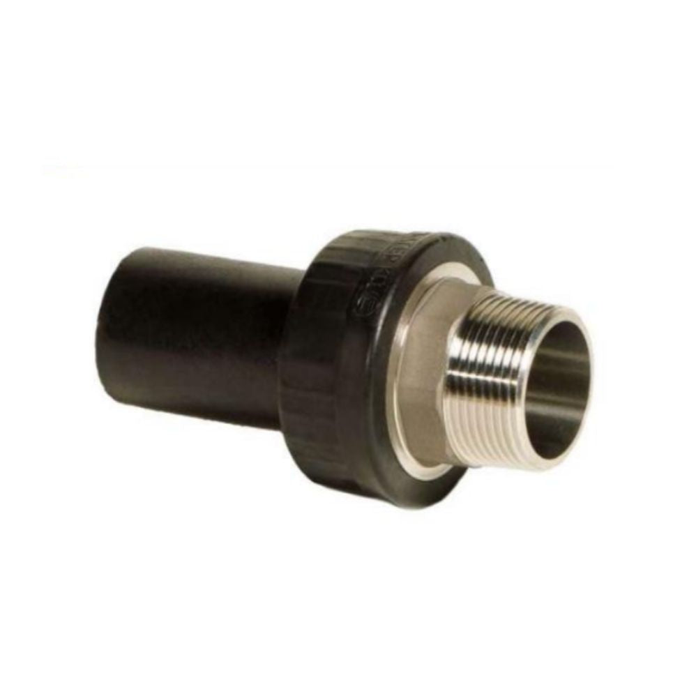 TRANSICIÓN S.TOPE(ELECTROS.C/MANGUITO)PE 25X3/4 INOX316-R.MA