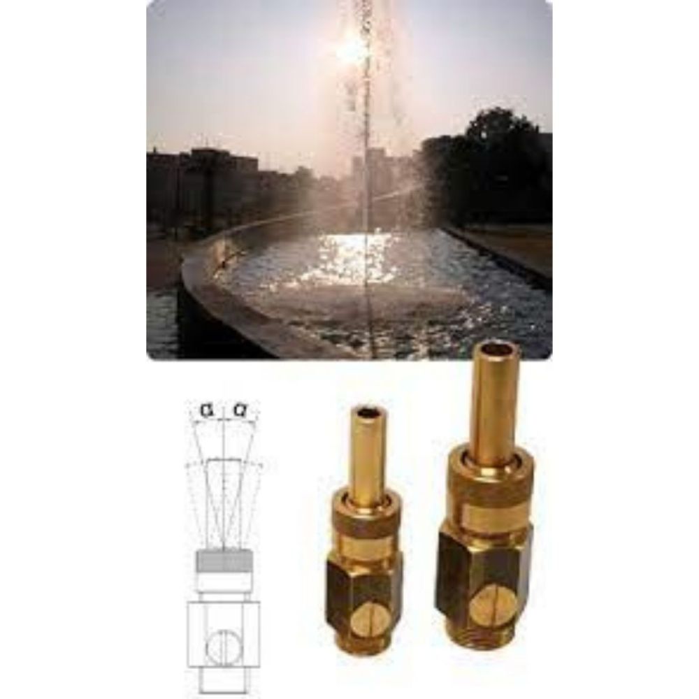 CHORRO LANZA C/ROTULA REG.10MM 1/2"