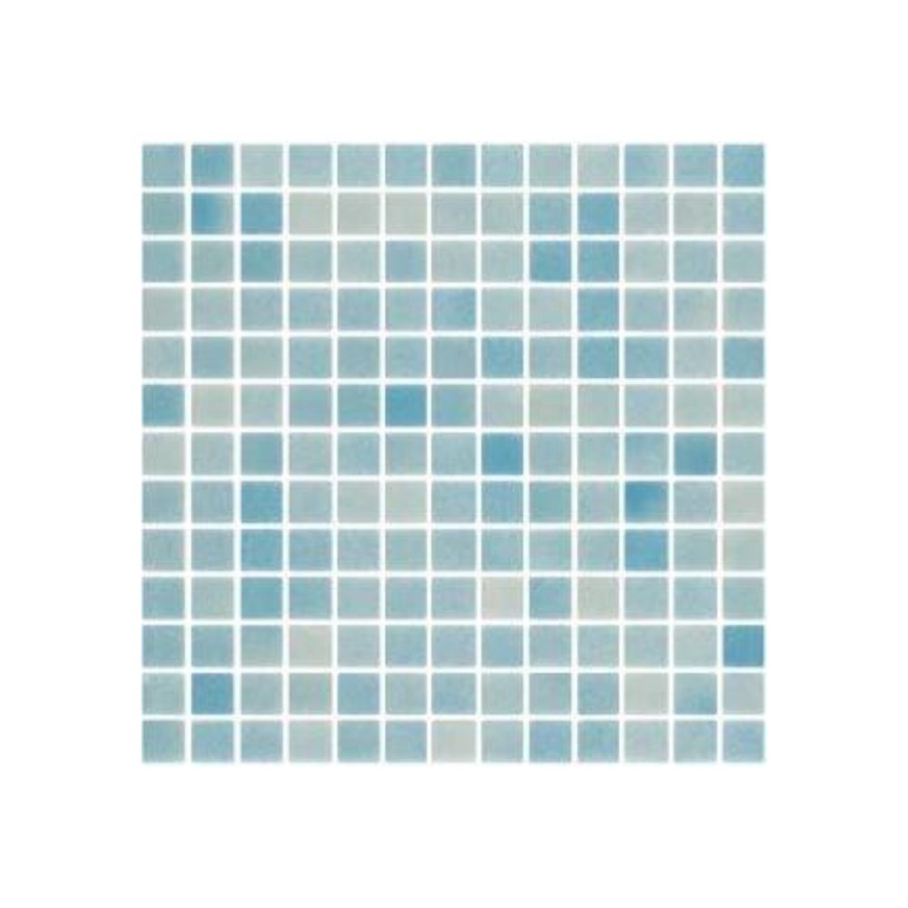 CAIXA MOSAICO AZUL CLARO ANTI-EMBAÇANTE 2 M2. PREÇO POR METRO.