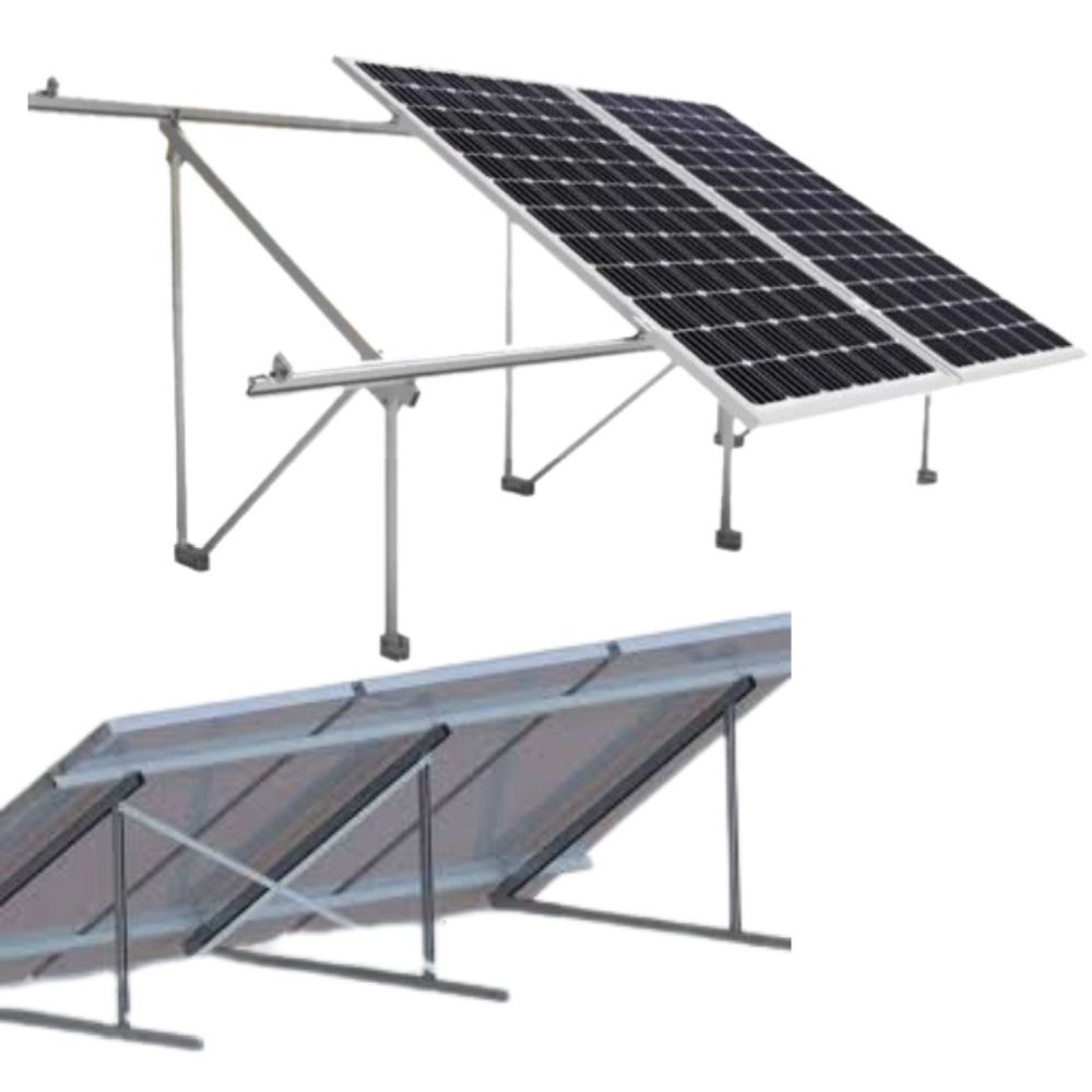 ESTRUTURA COM INCLINAÇÃO PARA 4 PAINÉIS FOTOVOLTAICOS