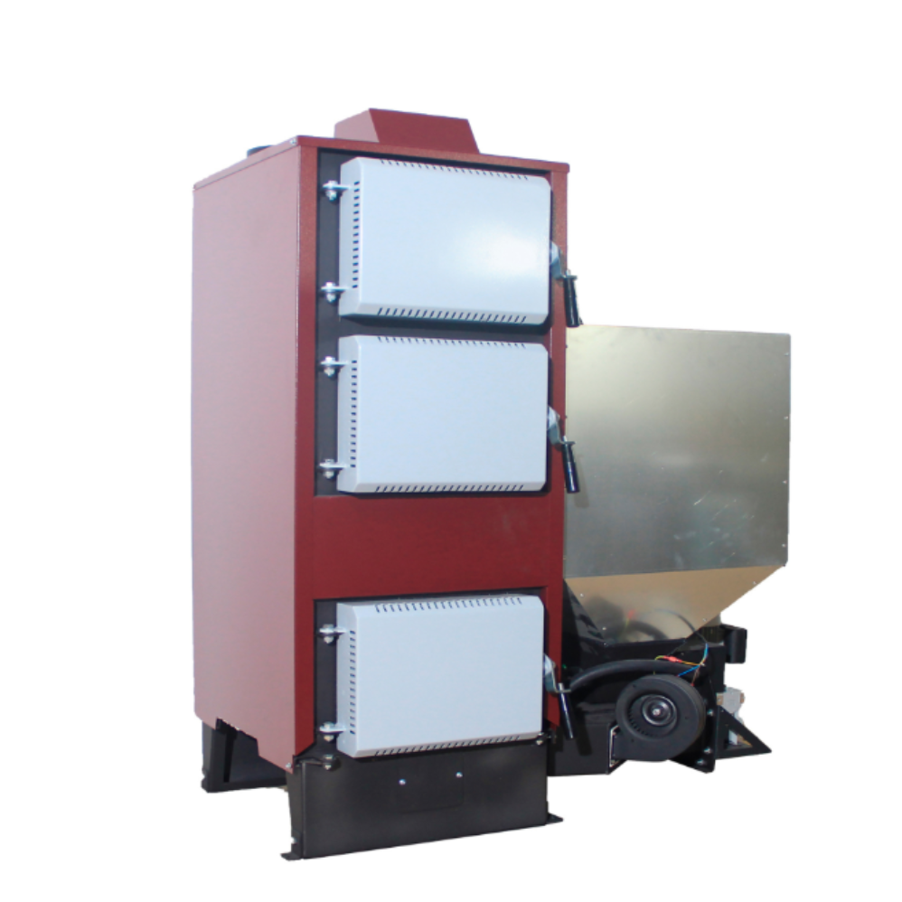 CALDERA 34KW - POLICOMBUSTIBLE - ENCENDIDO MANUAL