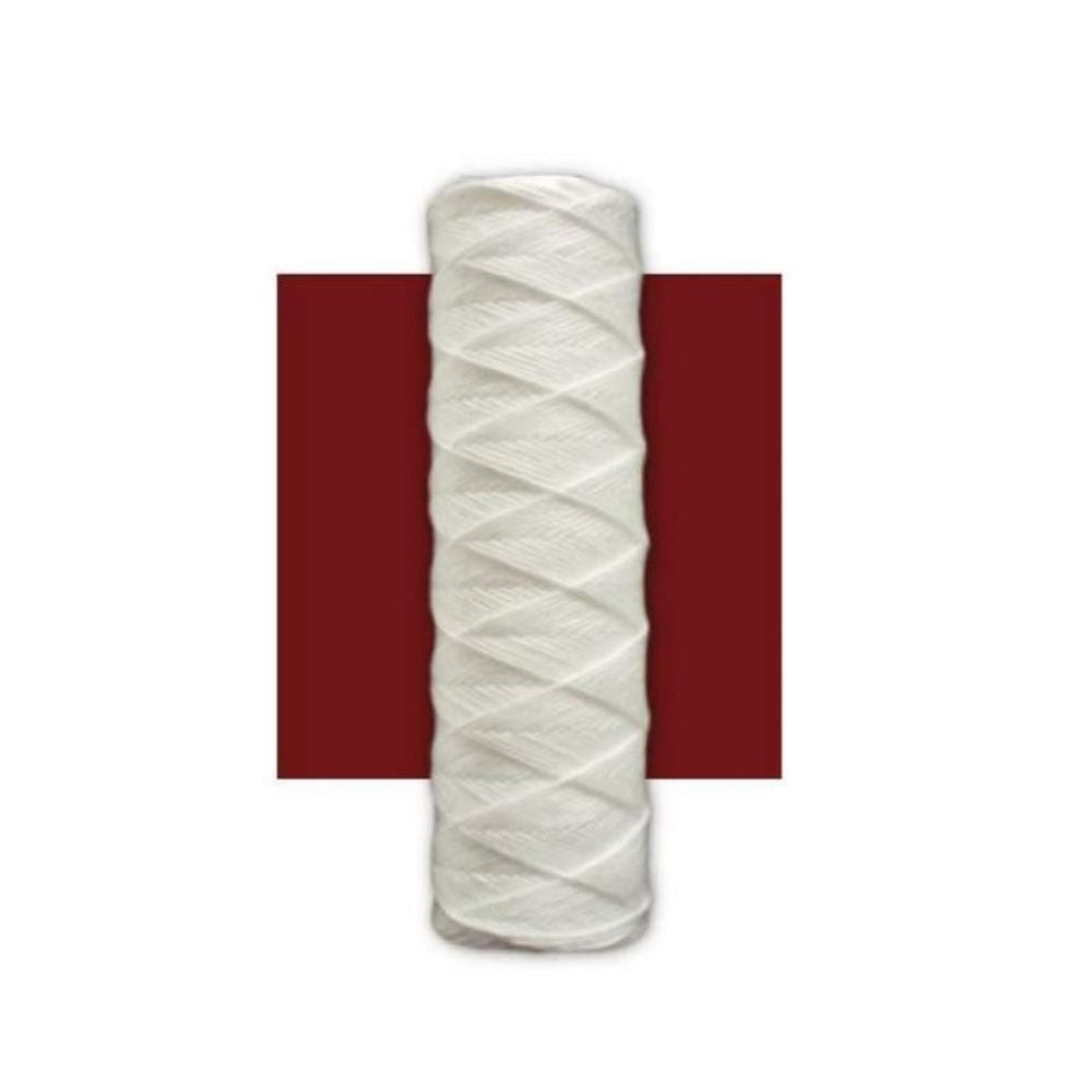 LOTE DE 10 UNIDADES. CARTUCHO PP 9 3/4" 20 MICRON ENROLADO