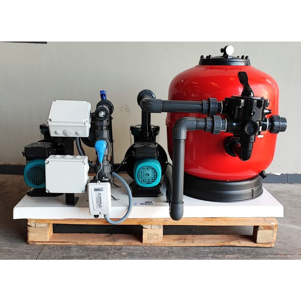 BANCADA SPA CON REBOSADERO TAL