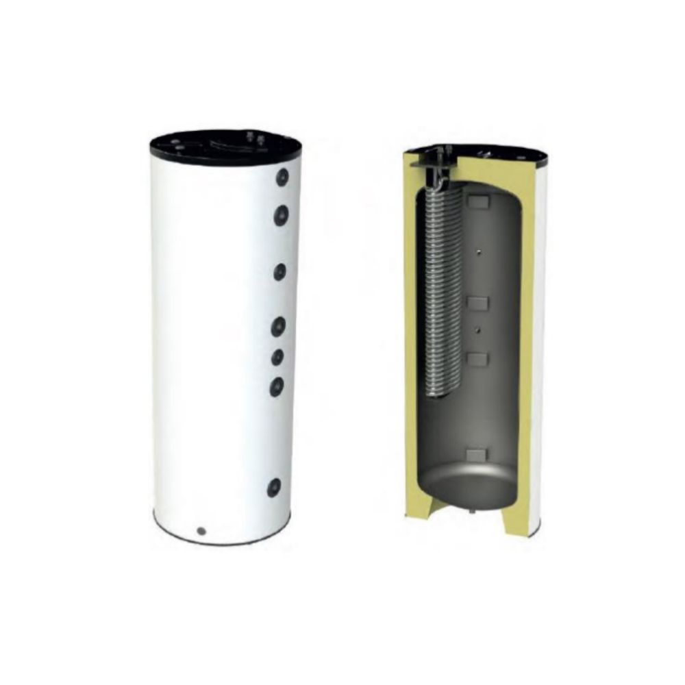 ACUMULADOR INERCIA CON SERPENTÍN ACS AL PASO 300L