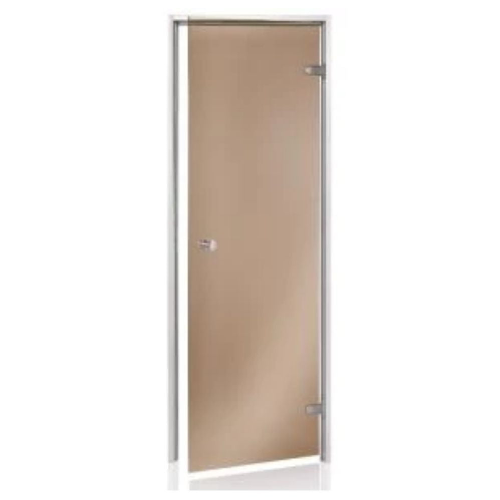 PUERTA BAÑO VAPOR HARVIA 1890X790MM CRISTAL BRONCE DA81901