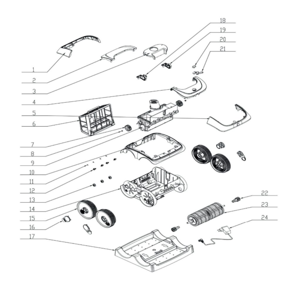 CARCASA SUPERIOR LEOPARD CON. PRO