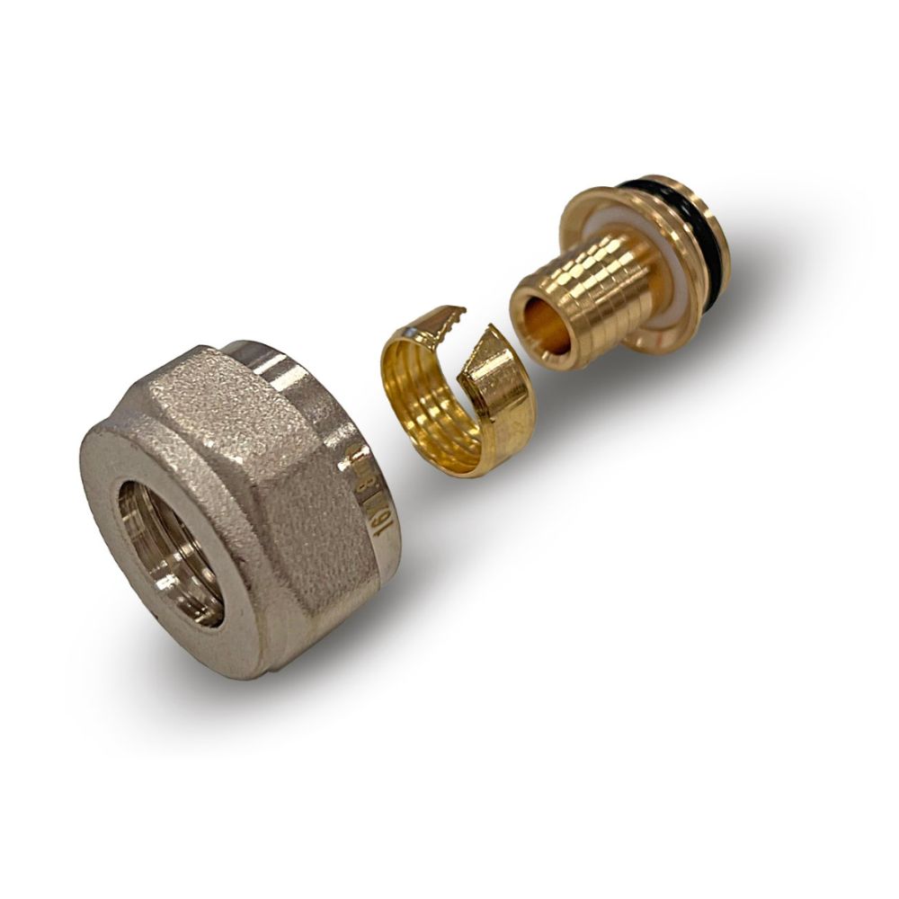 ADAPTADOR DE ENCAIXE EUROCONE TUBO DE POLIPROPILENO 3/4"16X1.8