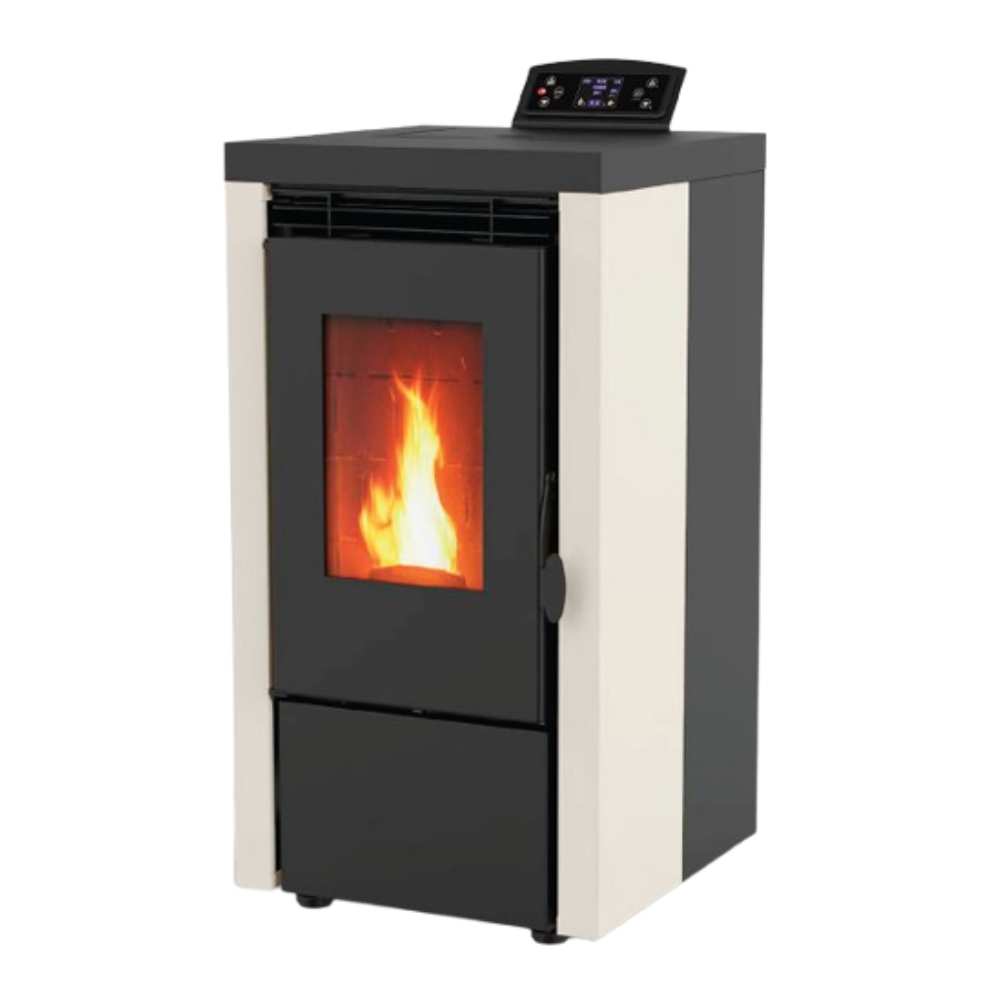 ESTUFA DE PELLET ELITE 7KW BLANCO
